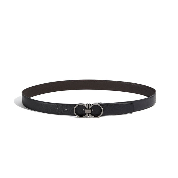 Reversible And Adjustable Gancini Belt